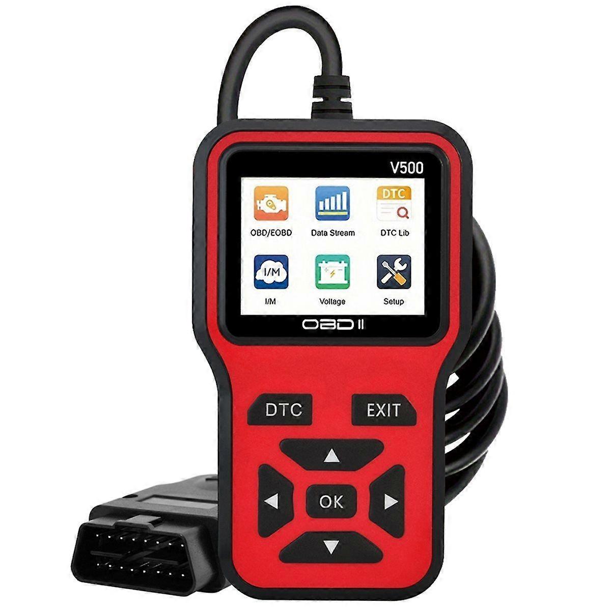 OBD2 Car Scanner Diagnostic Tool Code Reader Car Voltage Tester Engine Fault Code Scanner Charge Tes