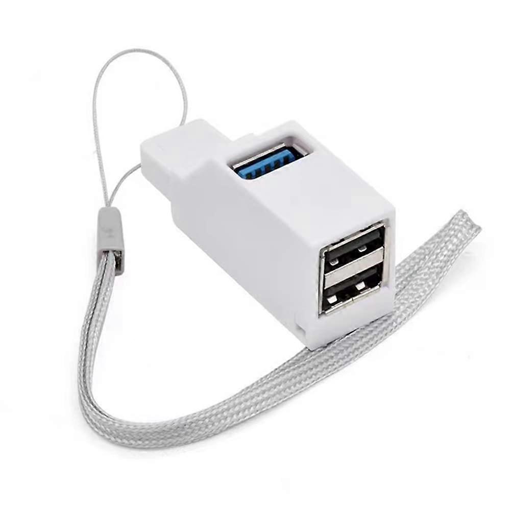 USB 3.0 Hub Adapter with  Speed Data Transfer, 3 Port USB Splitter for PC Laptop Mobile Devices