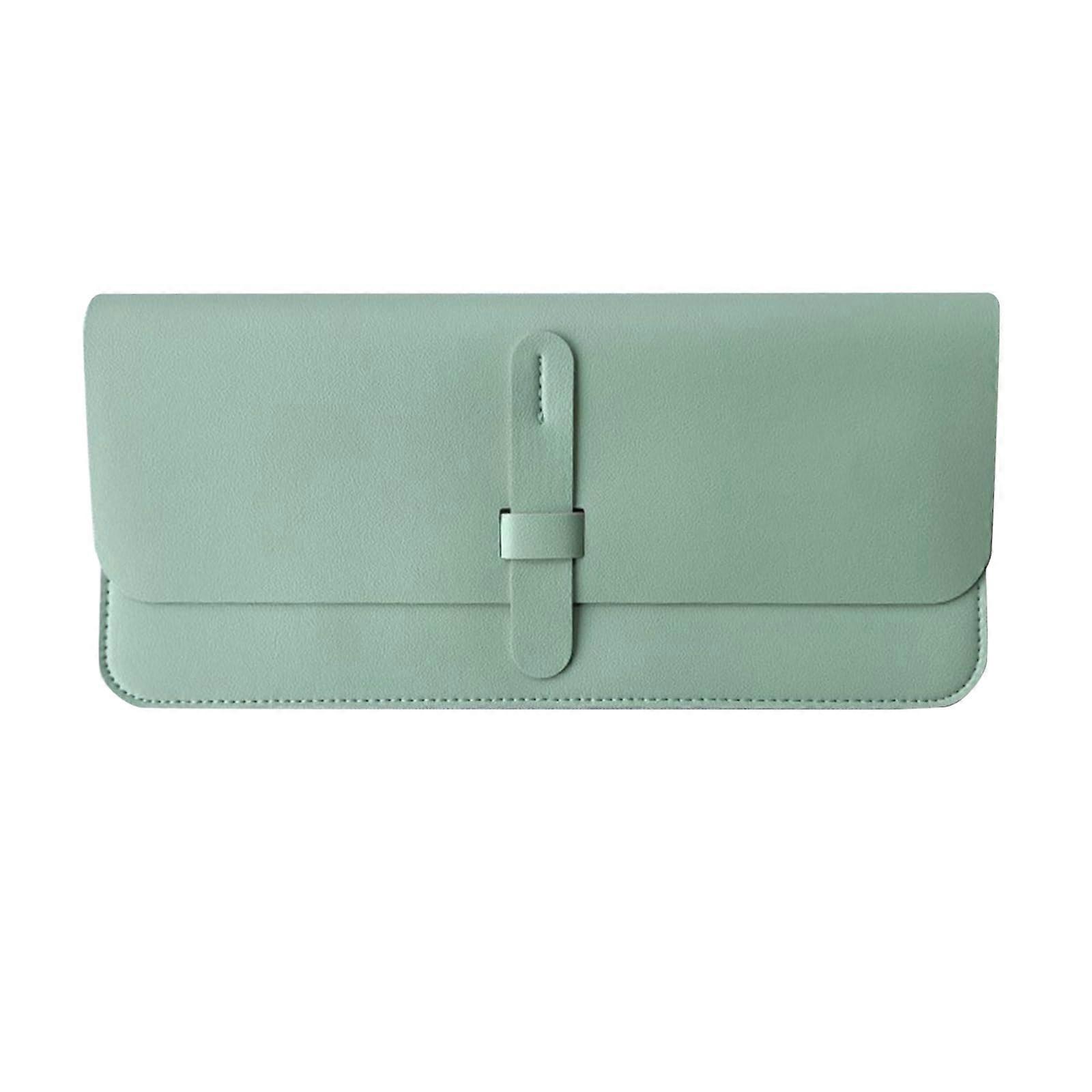 PU Leather Dustproof Scratchproof Protective Cover Bag Green for K380 Keyboard