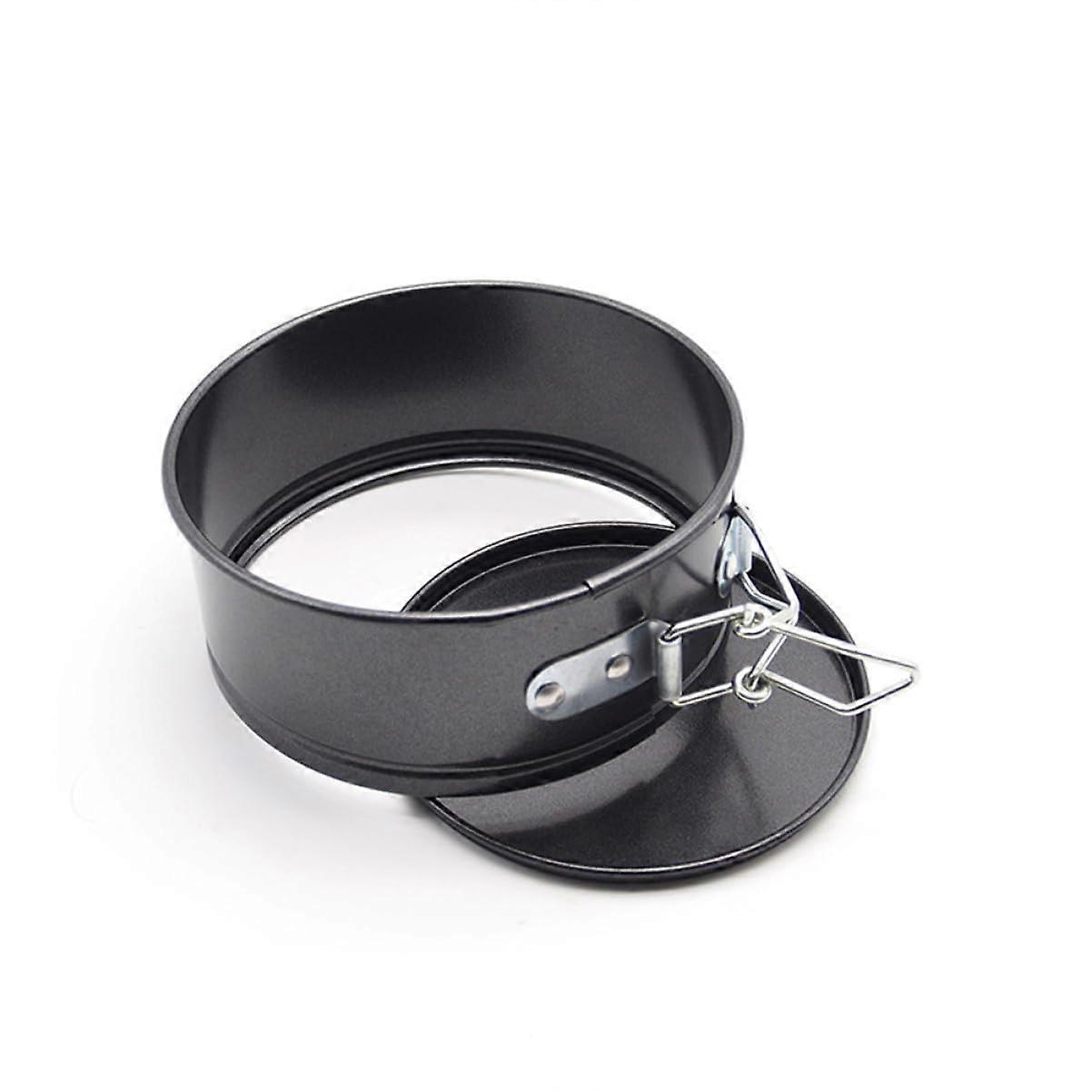 Springform Cake Pan NonStick Round Carbon Steel  Temp Resistant Easy Release for Baking