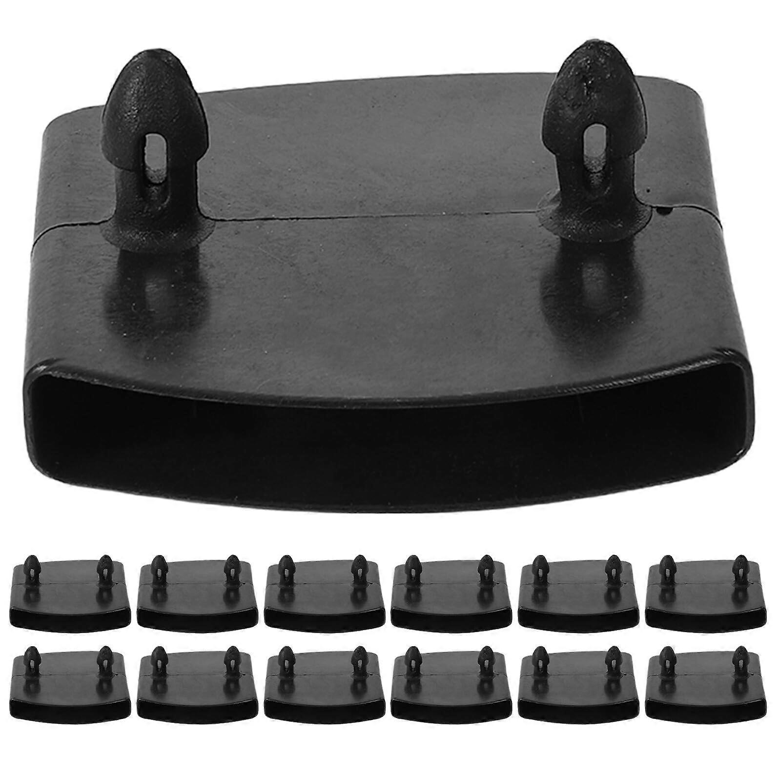 20pcs Plastic Bed Slat Holders with Noise Reduction Bed Frame Brackets for Mattress Support