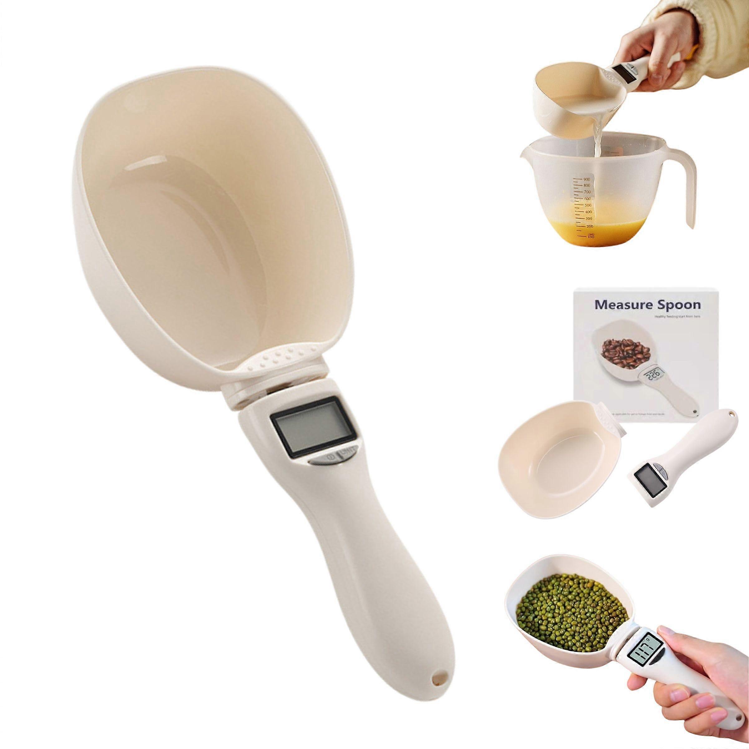 Precision Digital Measuring Spoon with LCD Display 800g/0.1g Electronic Scoop Scale for Baking Coffee