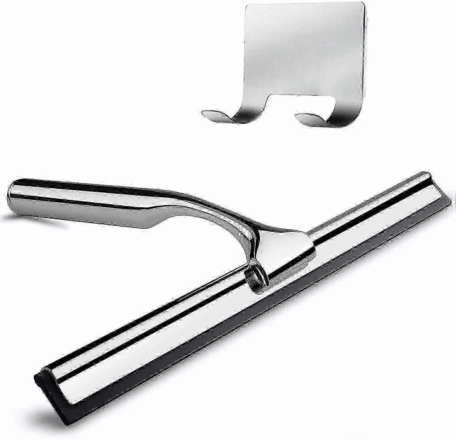 2025 Shower Squeegee, Window Squeegee Stainless Steel Squeegee Shower Squeegee