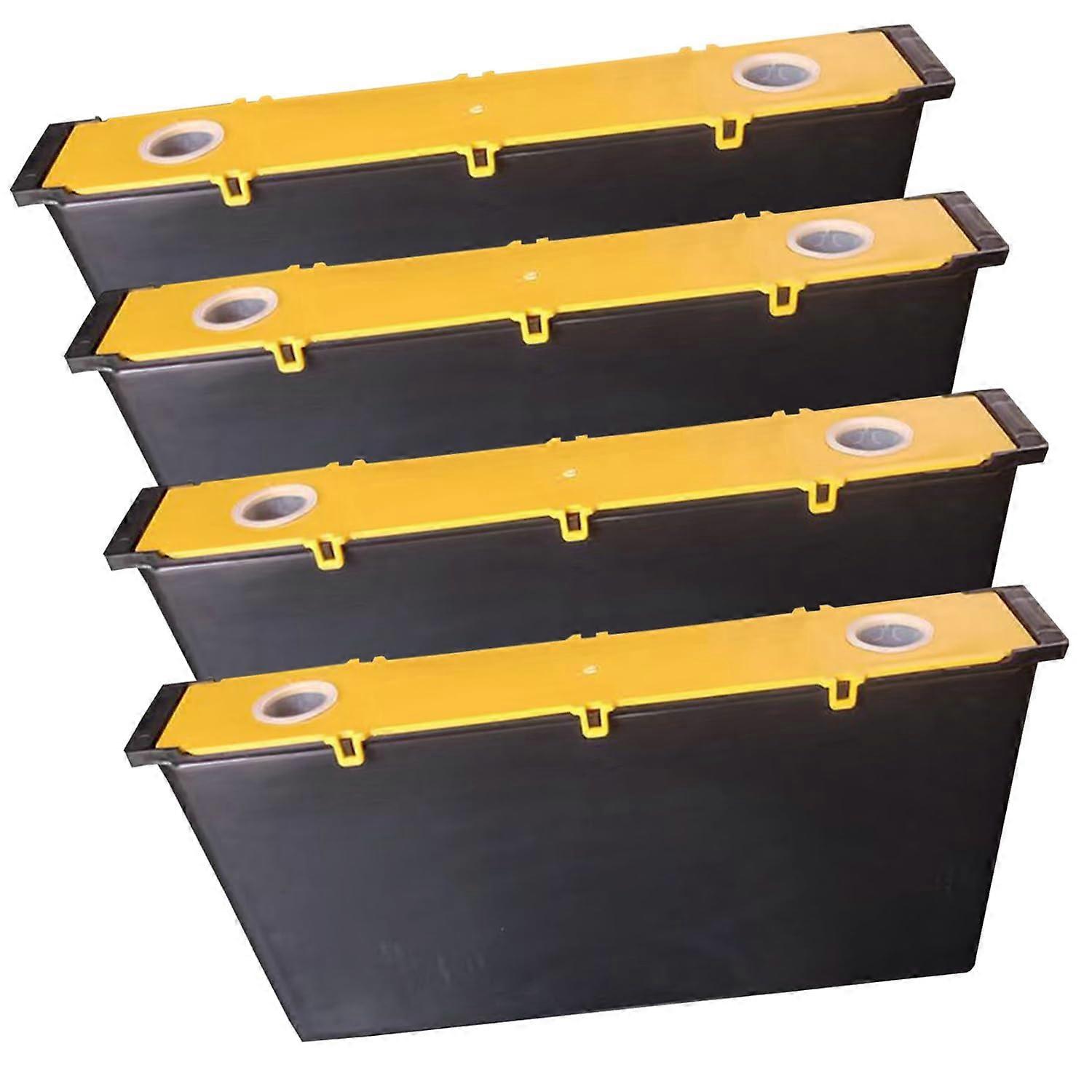 Bee Hive Feeder 6.5L Large Capacity Fits Deep Frames 4 Pack Internal Beekeeping Feeder
