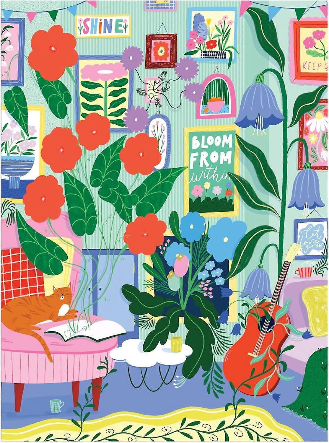 Galison Room to Bloom Jigsaw Puzzle (1000 Pieces)