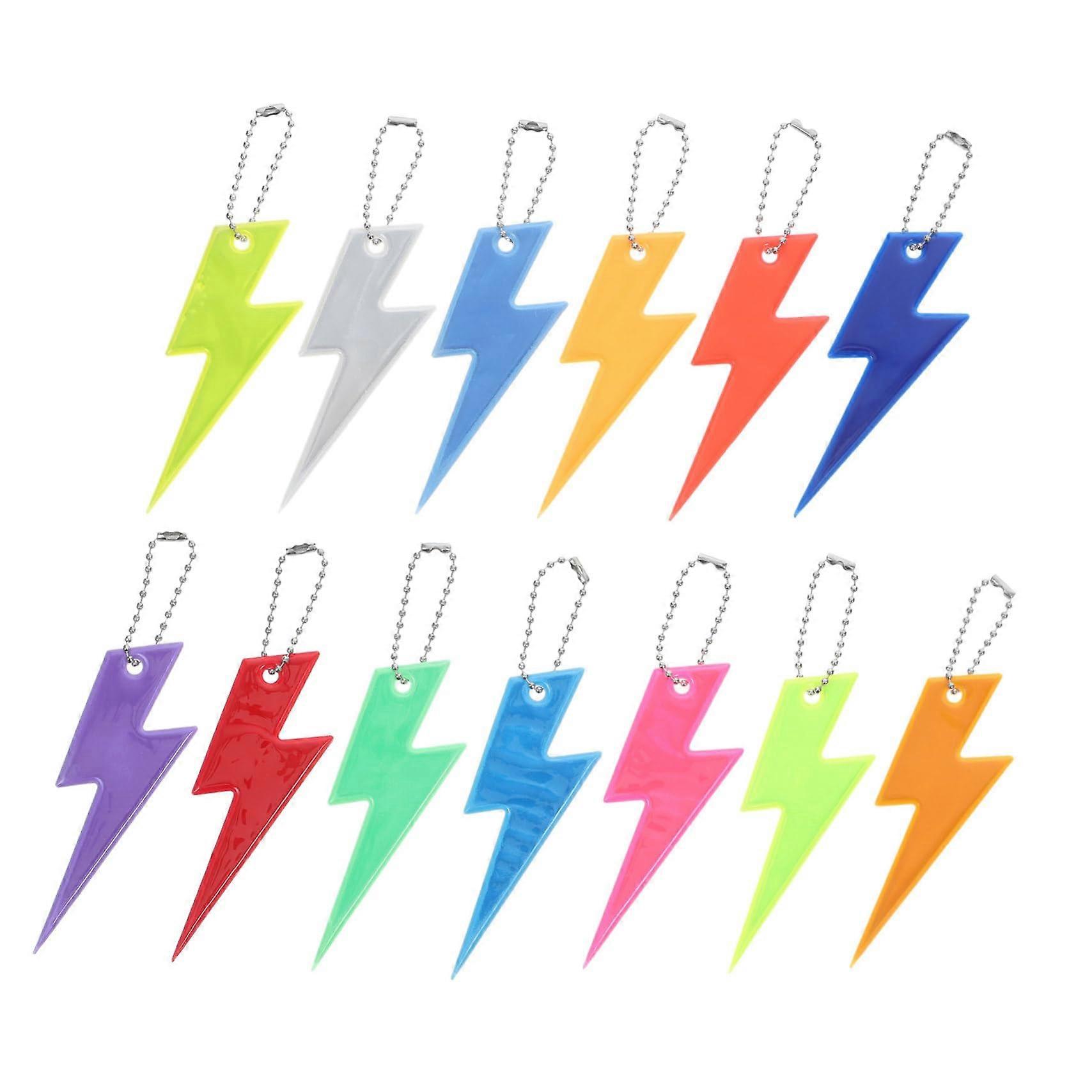 Reflective Keychain for Night Visibility with Durable Polished Finish and Versatile Gear Attachment