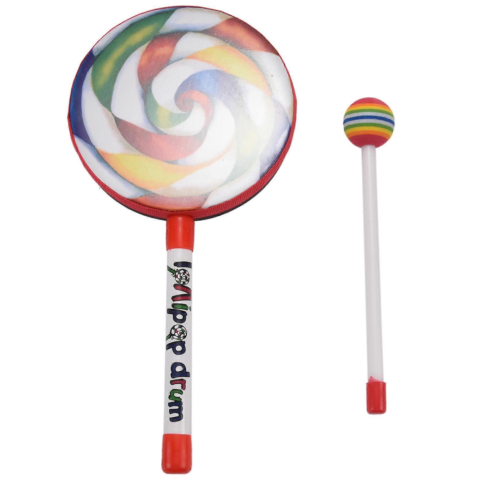 Kids Percussion Lollipop Drum, 6inch