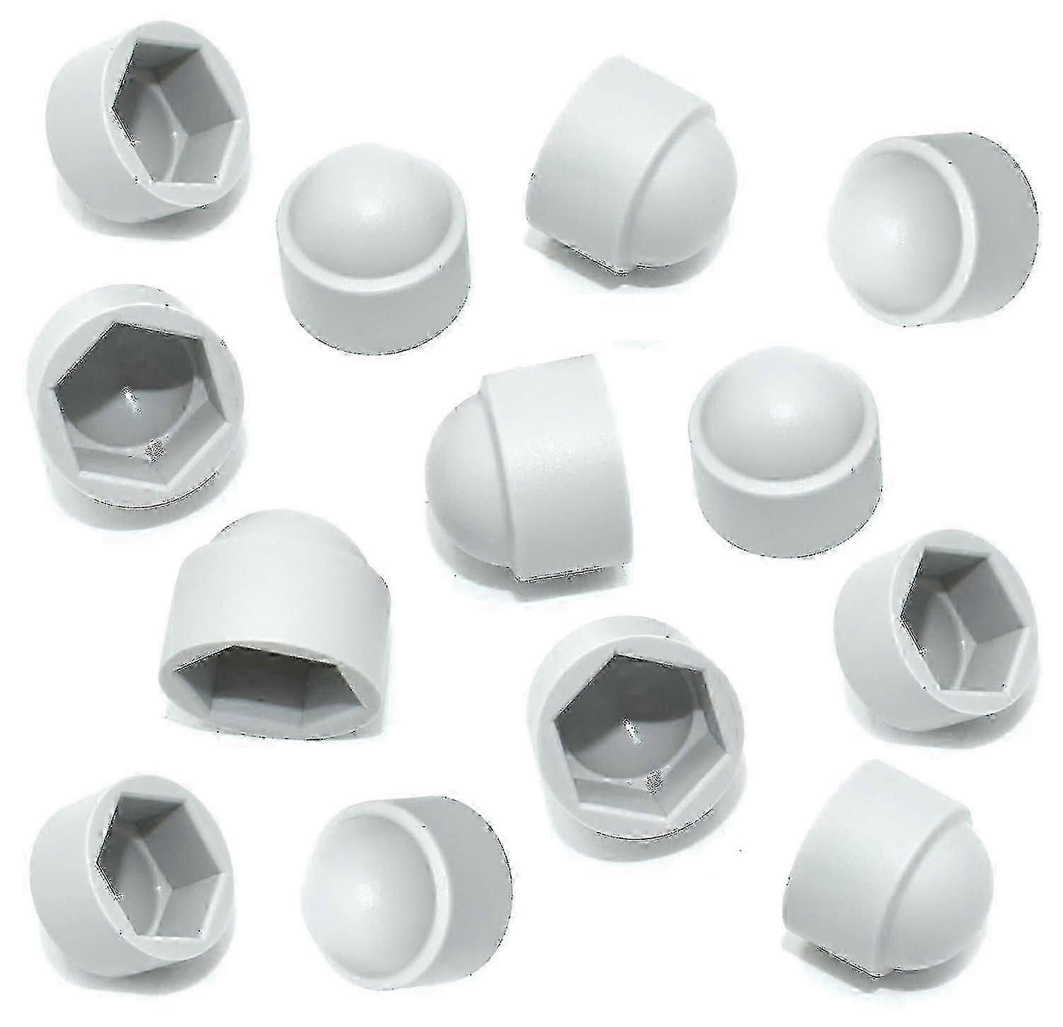M8 hex nut protective caps 20 pack plastic covers