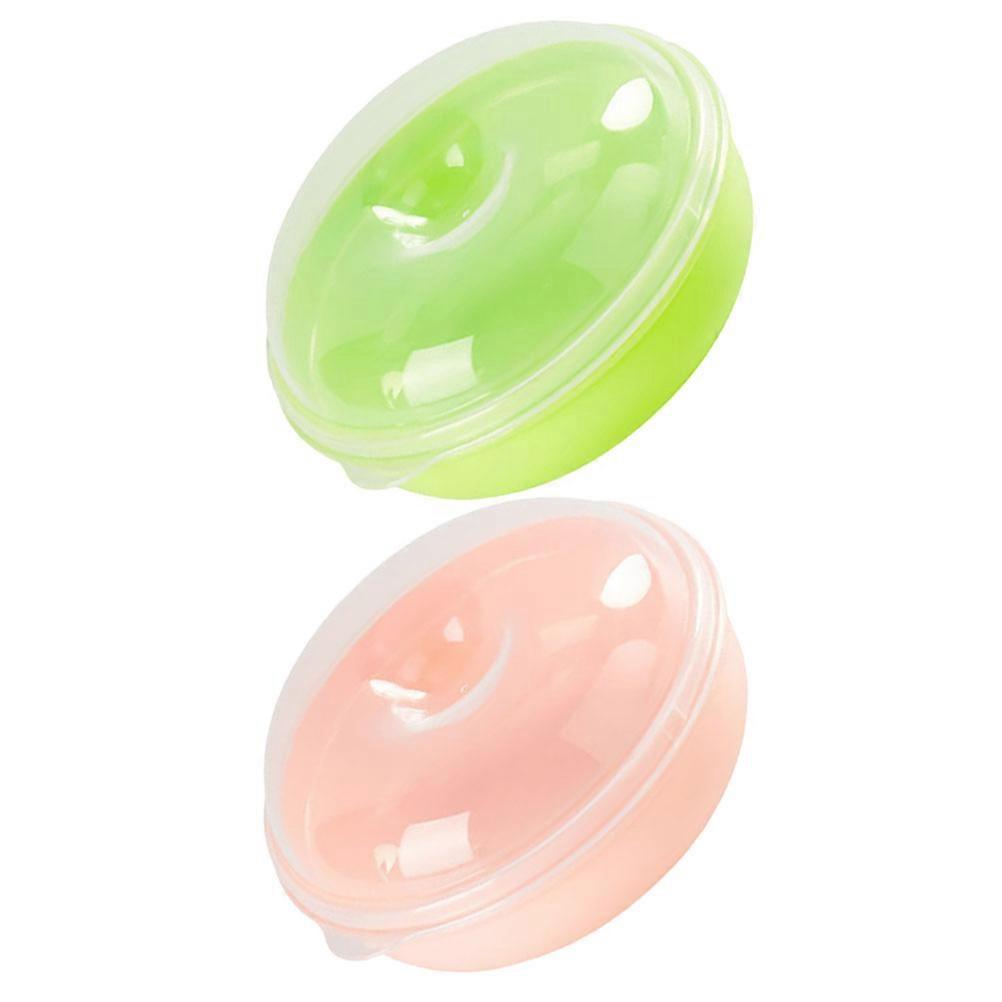 Bread Storage Solutions 2Pcs Designed For Bakeries 13.5X12.5CM Simple Style Moisture-Resistant Container