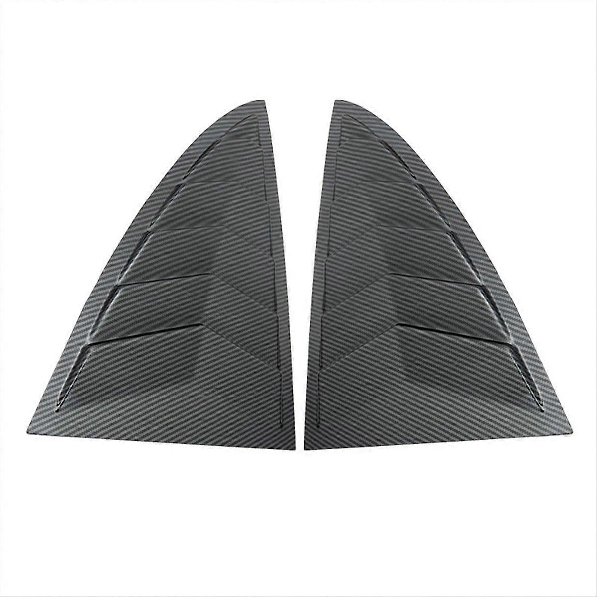 For Car Rear Triangle Window Shutters Sunshade Decoration