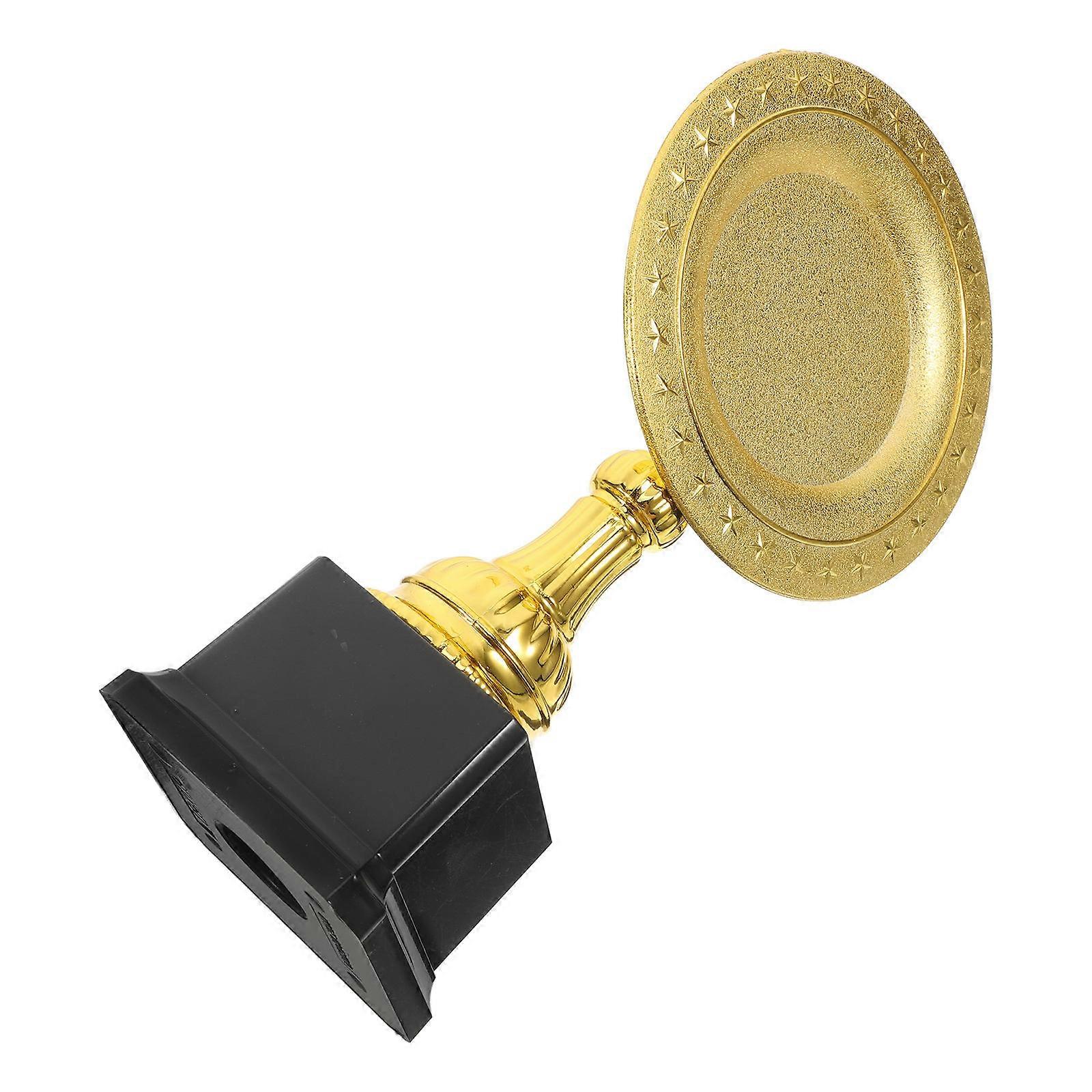 Trophy Award Plastic Trophy for Ceremony Award Golden Material