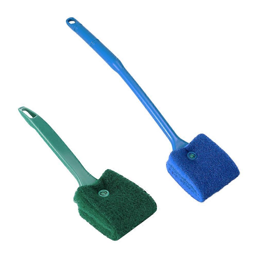Fish Tank Algae Scrubber for Aquarium Cleaning Accessories 2Pcs