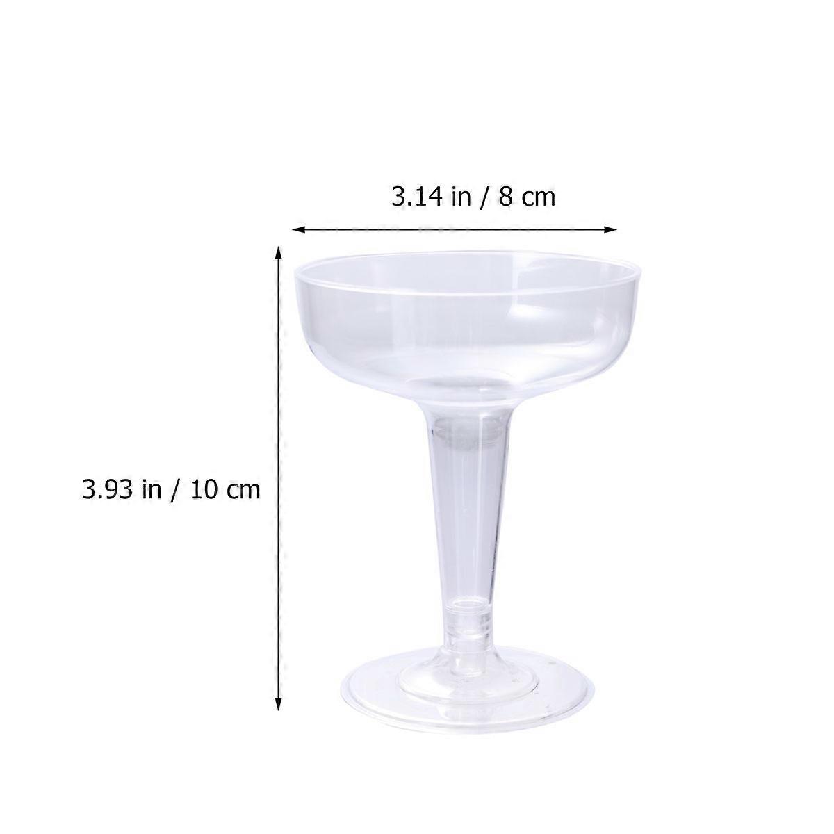 Unbreakable Glasses Drinking Suitable For Bars Tall Stemmed Shape 18Pack