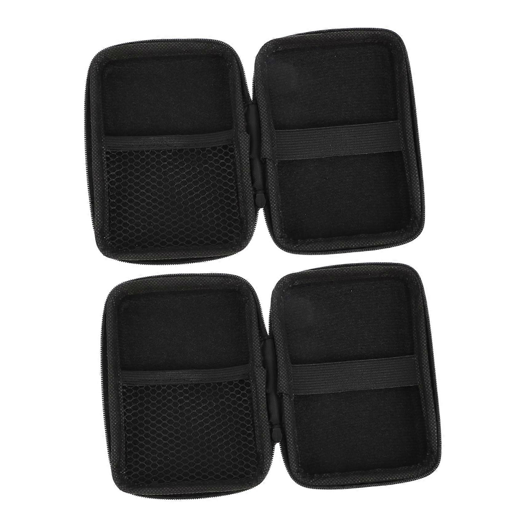 Waterproof Travel Electronics Organizer Set, Hard Case Cable Storage Bag for MultiDevice Accessories