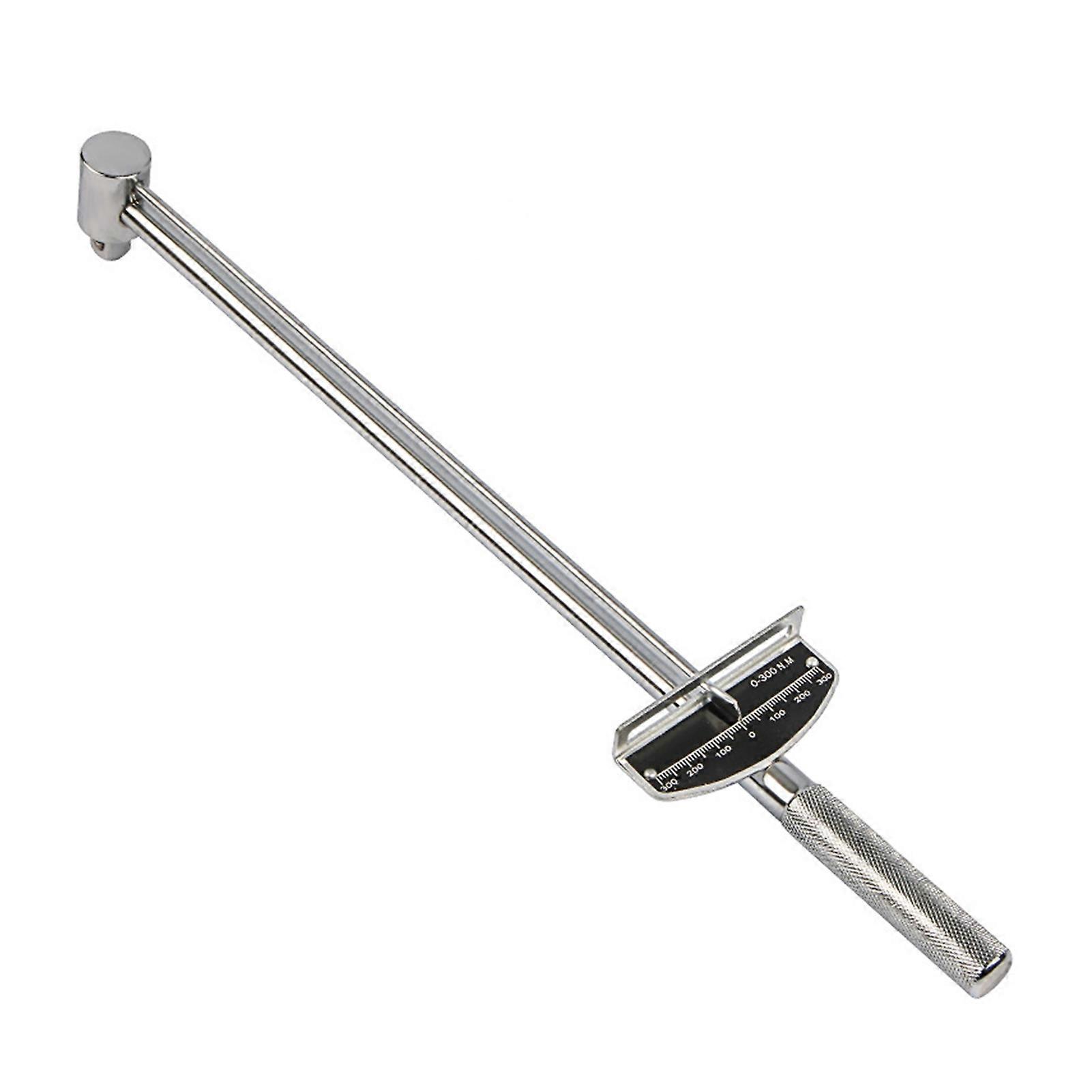 1/2 inch Adjustable Pointer Torque Wrench Not Easy to Damage Straight High Hardness