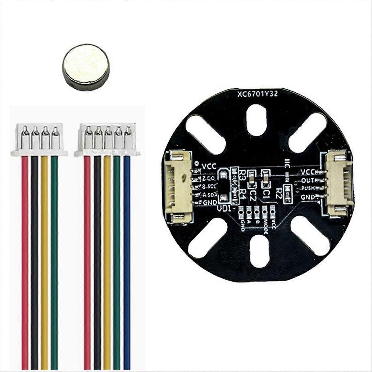 MT6701 Magnetic Encoder 14bit IIC AB1024 for Brushless Motor