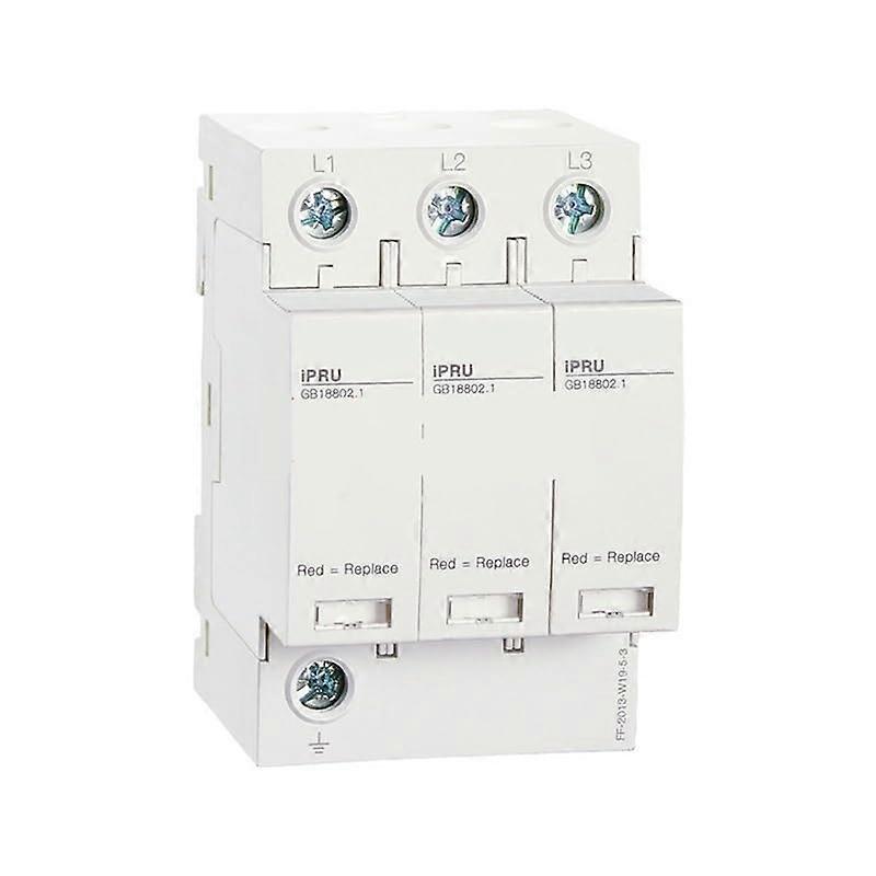 Pluggable Type 2 Surge Protector 3 Phase A9L080301 with Quick Plug Replacement and Compact Design