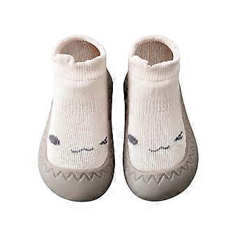 Babyskor för pojkar, flickor, halkfria, andningsbara tofflor med mjuk gummisula, 6 månader-3 år