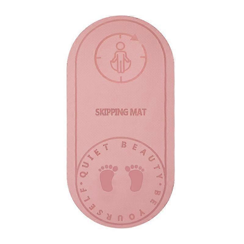 Skipping Mat für Springseil (rosa)