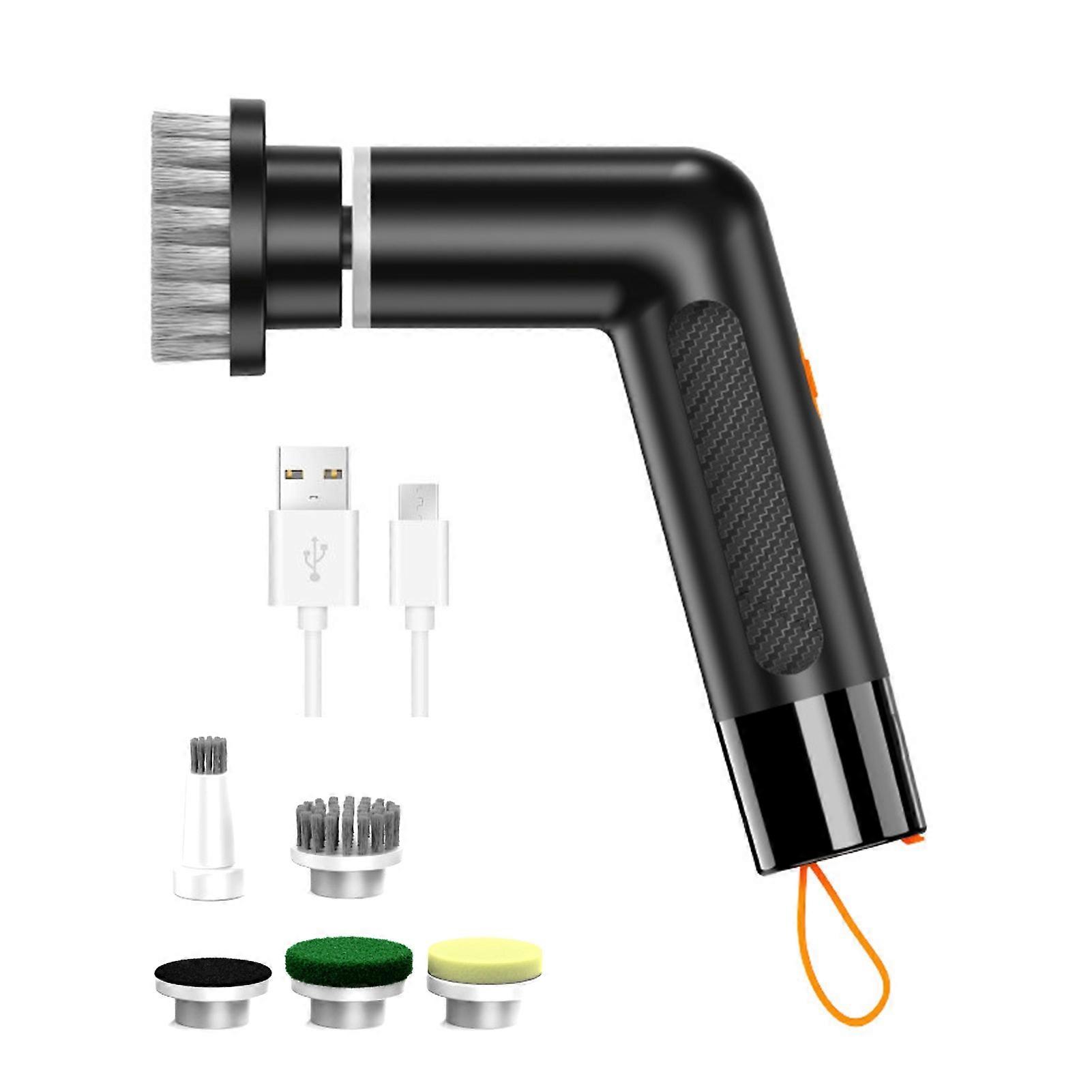 Multi-Purpose Automatic Cleaning Brush for Kitchen and Bathroom