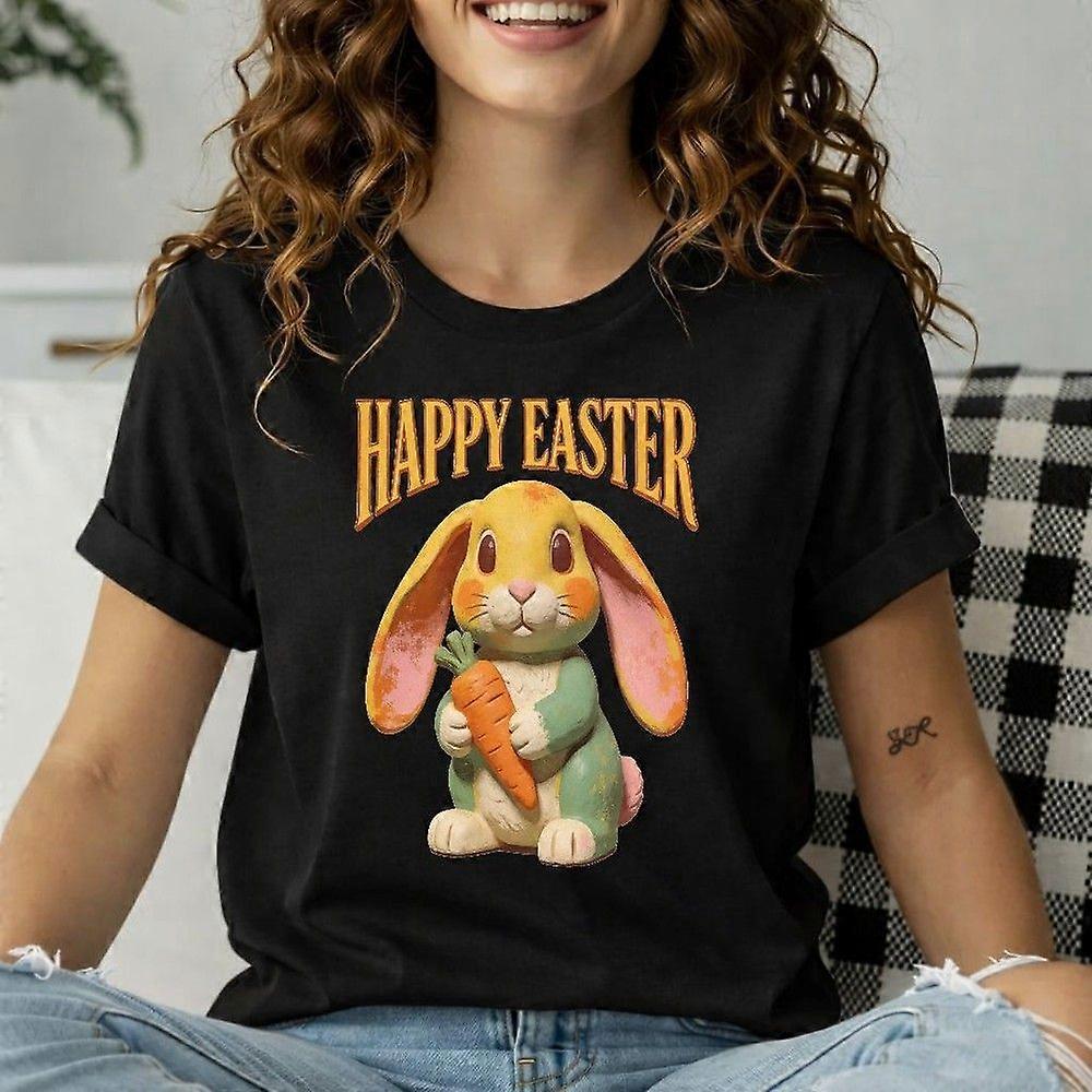 Happy Easter Cute Big Ear Bunny Tee SQ1518