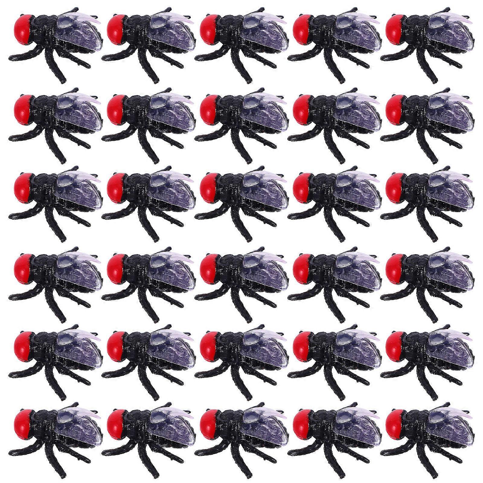 Prank Items Simulation Insects Create Spooky Atmosphere for Haunted House 50Pcs