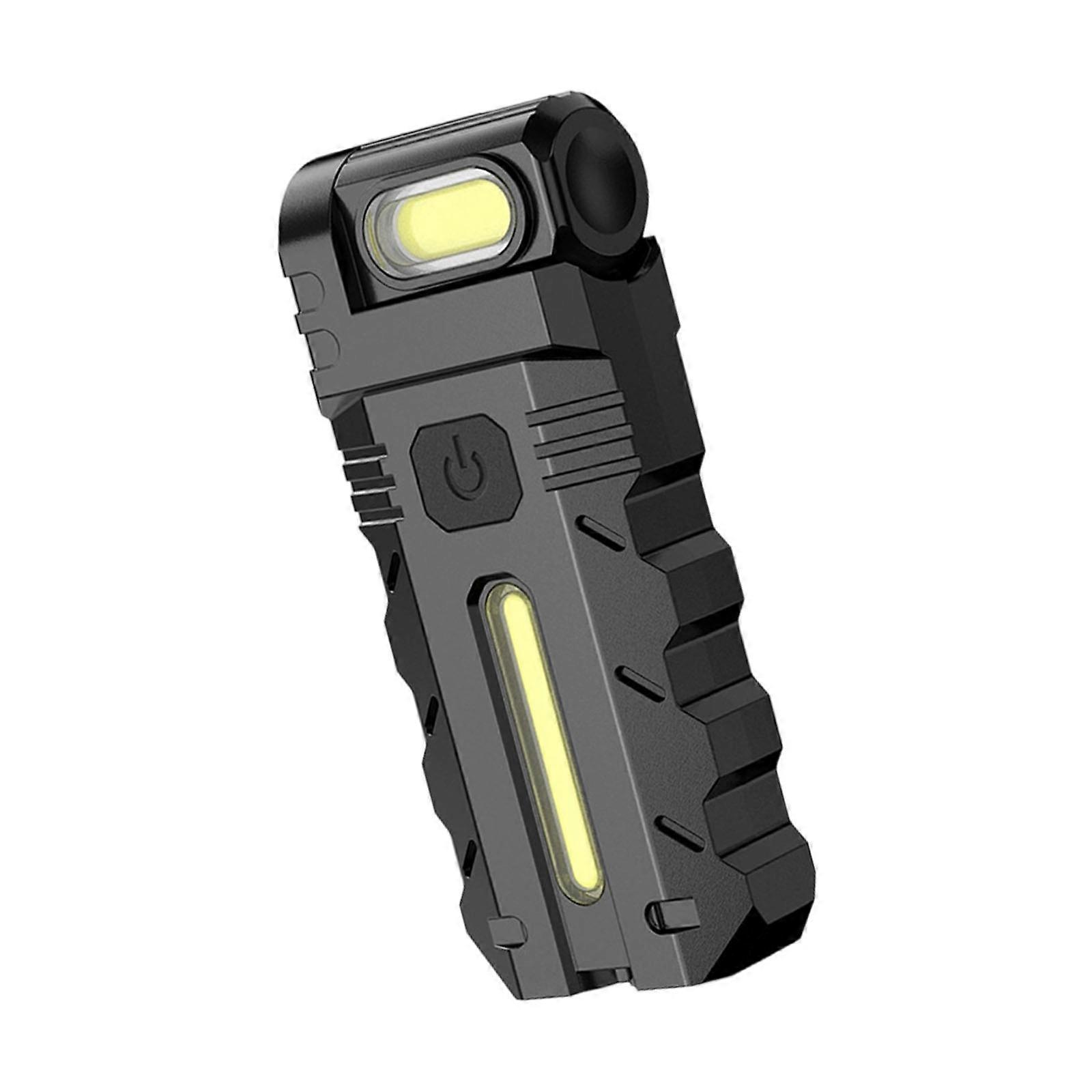 Rechargeable Flashlight Abs Construction with 500lumen Output Ensuring Safety During Nighttime Exploration LED Light Multicolor