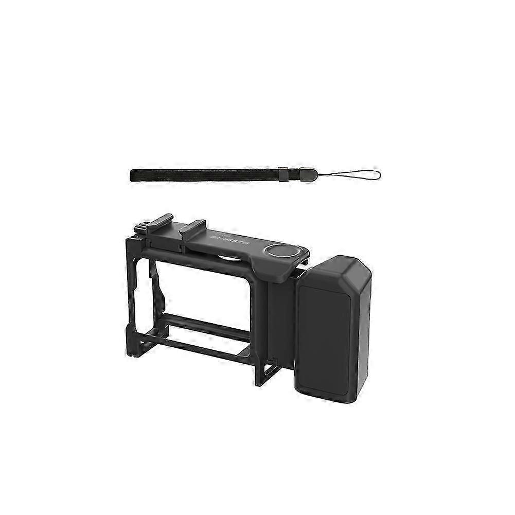 Street Grip Kit compatible with Action 6 Hand Grip Mount with Quick Release Rabbit Cage Shutter Button & Protective Frame