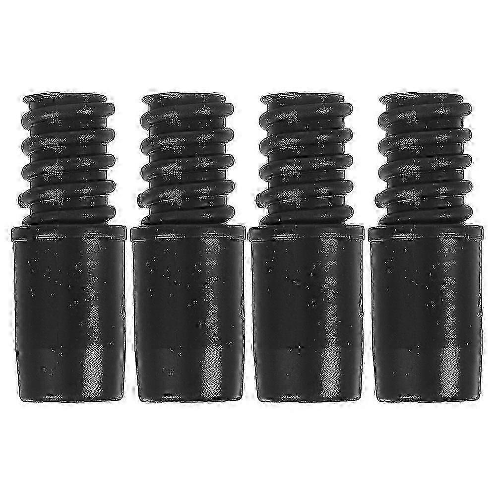 4Pcs Threaded Tip Replacement Threaded Tip Repair Mop Handle Pole Handle Replacement Tail Adapter