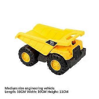Plastic Excavator Toy for Children, Construction Vehicle Set with Dump Truck & Bulldozer for Sand Play