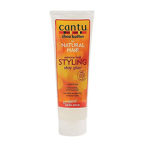 Cantu Natural Hair Styling Gel Stay Extreme Hold Tube, 8 Oz