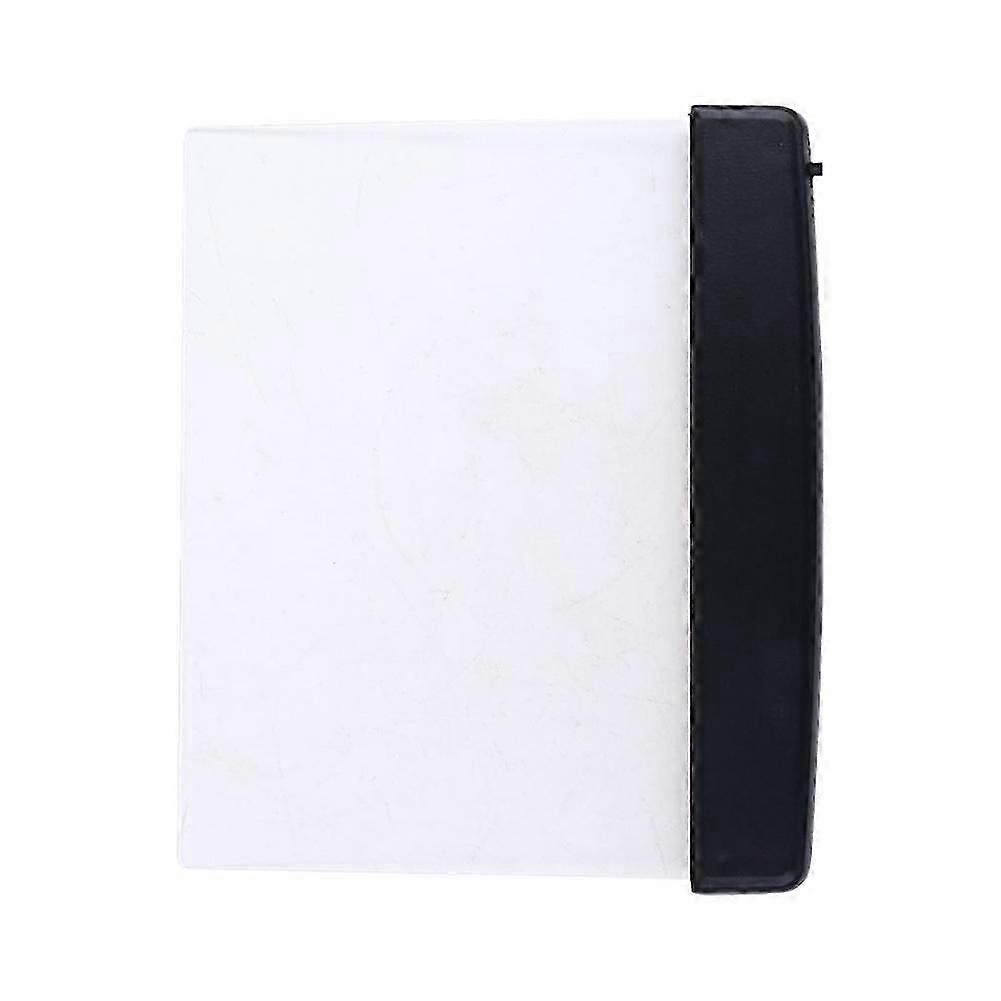 Book Light, Rechargeable Clear LED Flat Reading Light with 3 Colors & Timer