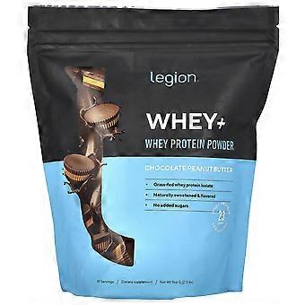 Legion Athletics, Whey+, Whey Protein Powder, Chocolate Peanut Butter, 2.13 lbs (966 g)