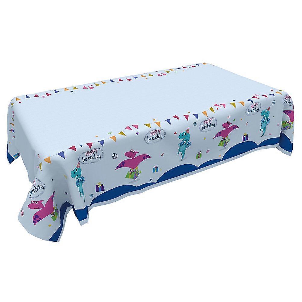 Plastic Rectangular Tablecover Dinosaur Design for Table Protection