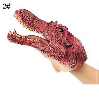 Simulering Dinosaurie PVC Handdocka Docka Intelligent Rollspel Leksak Barn Gåva KAESI-ss