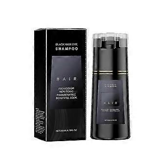 Generic amz hair shampoo (black) plant extract care, multi-color diy coloring, trendy hair, gentle and easy to dye - amz hair shampoo (black) plant ex