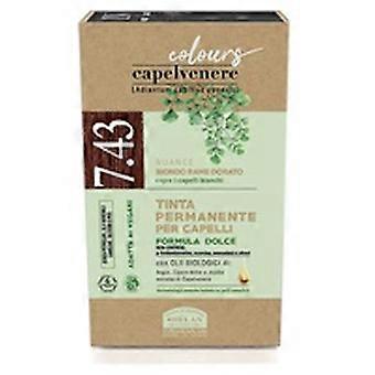 Capelvenere Colors - 7.43 Golden Copper Blonde 1 unit