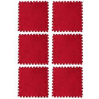 6Pcs Household Flooring Tiles Multi-function Play Mats Replaceable Puzzle Cushions