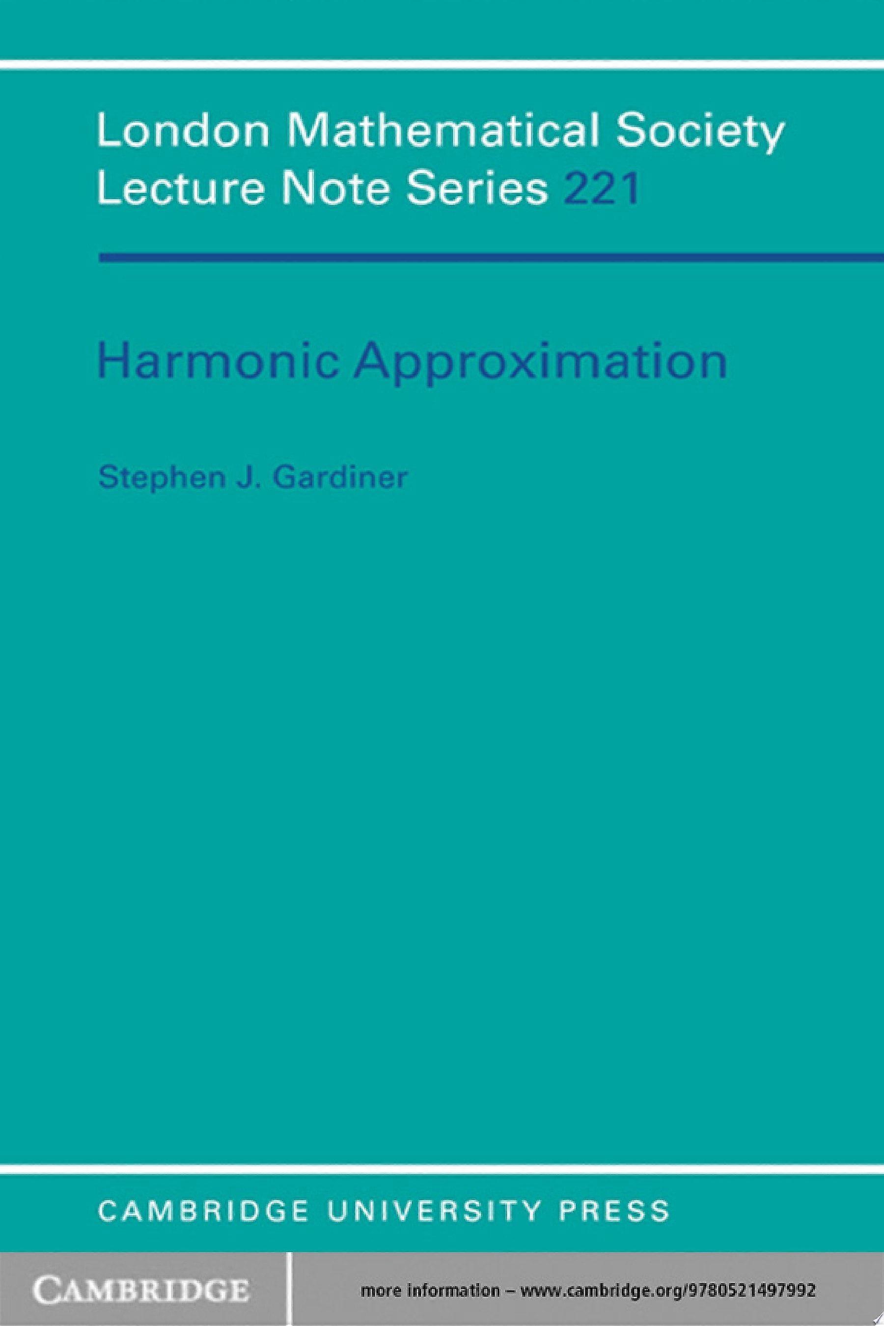 Harmonic approximation