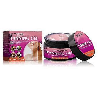 Schwarzes Gel – Natürliches Bräunungs- und After-Sun-Gel mit Karottensamenöl, Kakaobutter und Walnussöl, 100 g