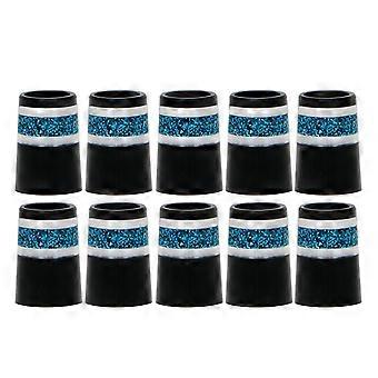 10 piezas Farfi Golf Iron Ferrule Diseño ligero y compacto de brillo para el deporte