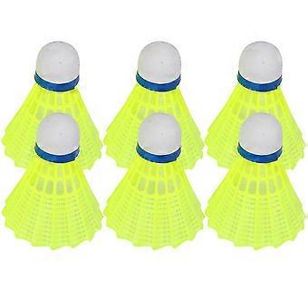 6Pcs/Set Professional Nylon Badminton Ball Shuttlecock Outdoor Sports Training Accessory