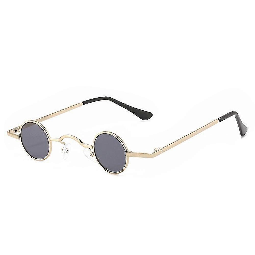 SNQTV-Retro Mini Round Small Framed Sun Glasses