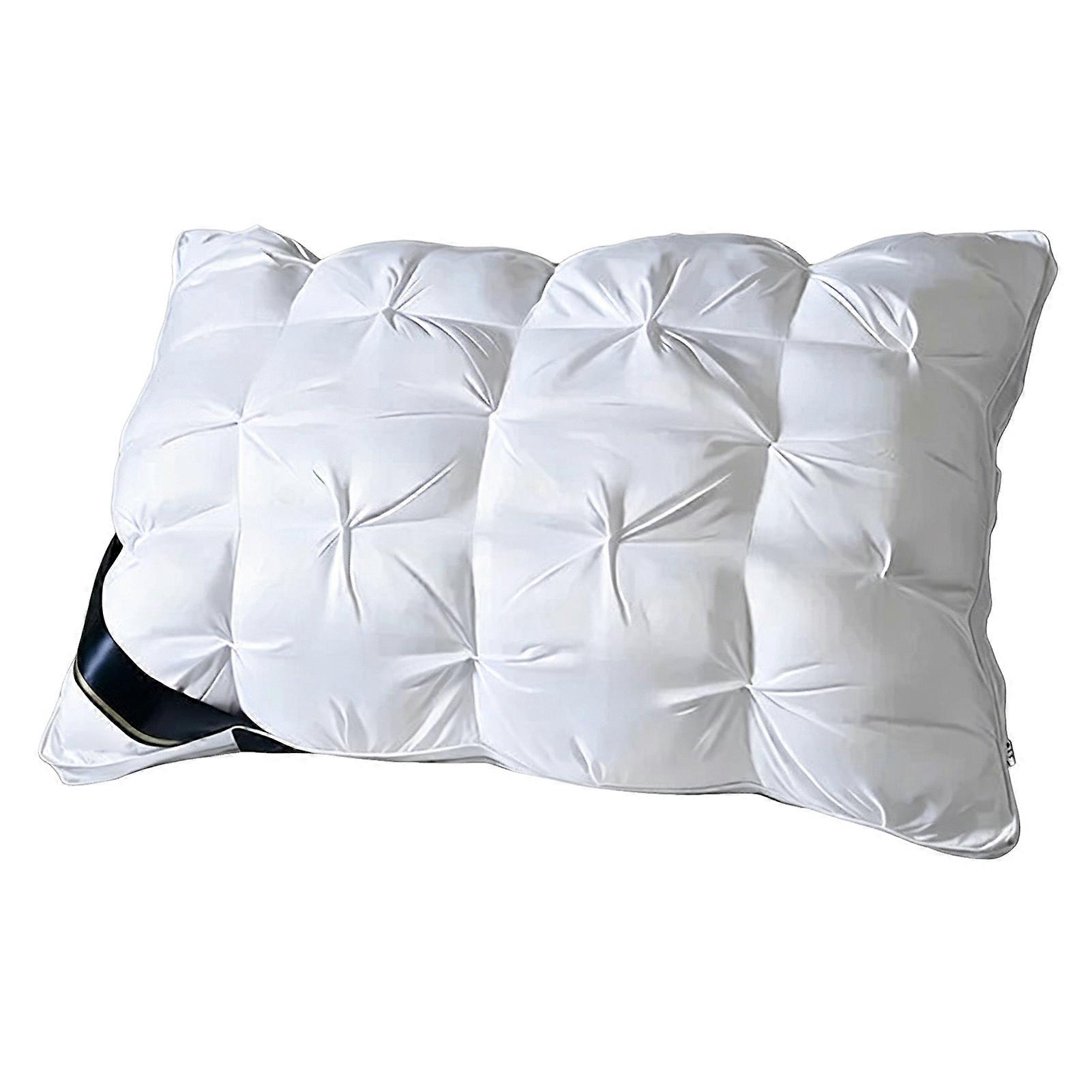 Aesthetic microfiber pillow insert Unique Bread Shape & Twist Design Relaxing Reading Nook