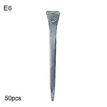 50pcs Steel E2/e3/e4/e5/e6 Horseshoe Nails Horse Equestrian Sports Equipment