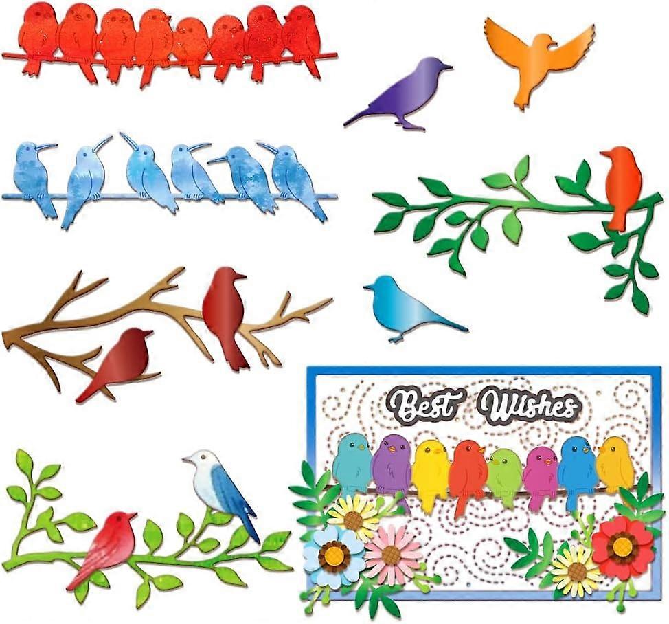 Birds Trees Cutting Dies for Card Making Scrapbooking