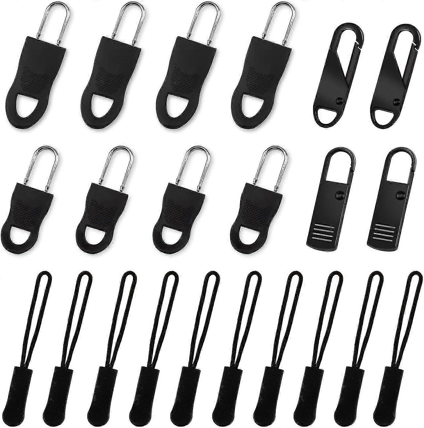 22 Pack Universal Zipper Pull Replacement Kit