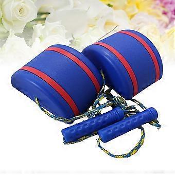Jumping Stilts Toy for Kids 2Pcs Set Outdoor Fun Sports Blue Stilt Walker