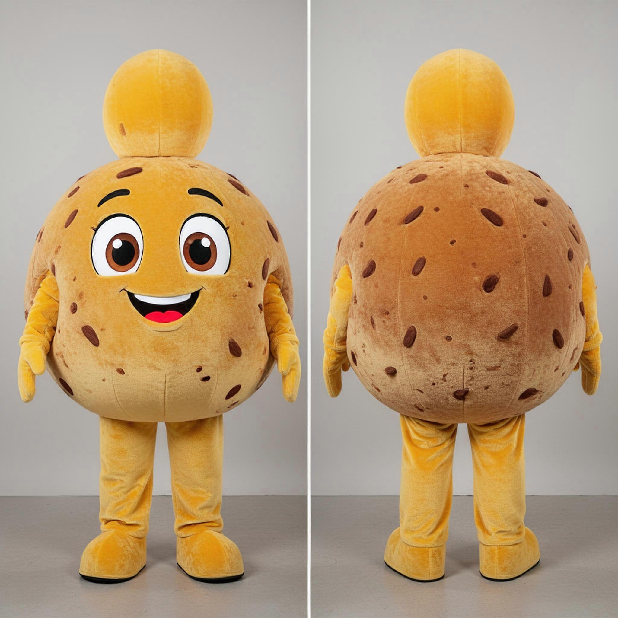 MASTICOT Golden Velvety Falafel Mascot