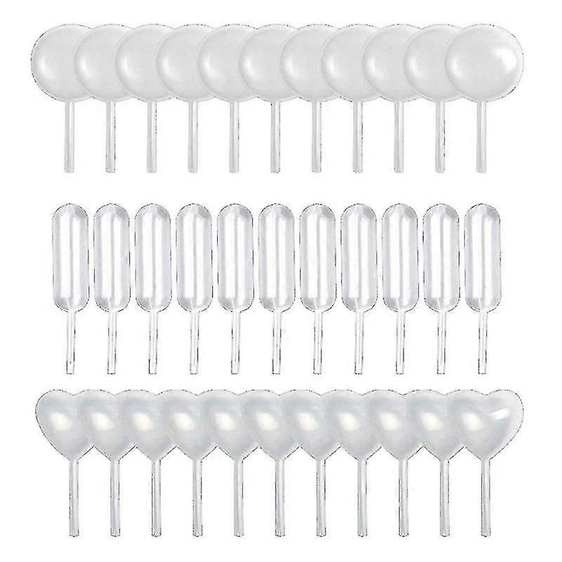 200pcs Clear Translucent Liquid Dropper Pasteur Pipettes For Cakes, Chocolates,easy Squeeze